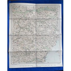 Randers Kort G.E.C. Gad - K�benhavn - 1895