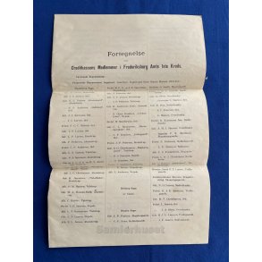 Fortegnelse over Creditkassens Medlemmer i Frederiksborg Amt.