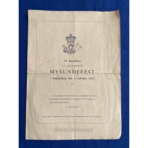 Mysundefest - S�nderborg 1952 - 18. bataillon.