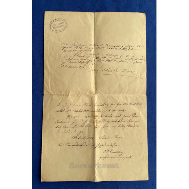 Wilhelmsh�fer Baumschhule - L�beck - 1876