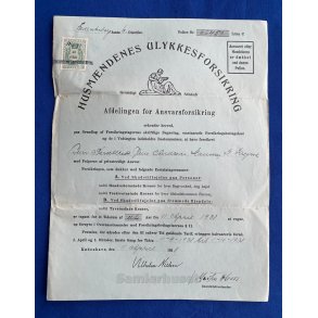 Husm�ndenes Ulykkesforsikring - 1931