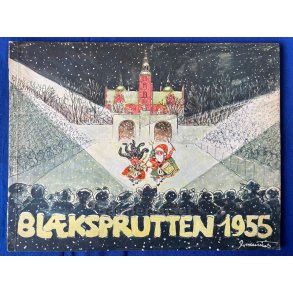 Bl�ksprutten 1955 - Pletter p� bagside !