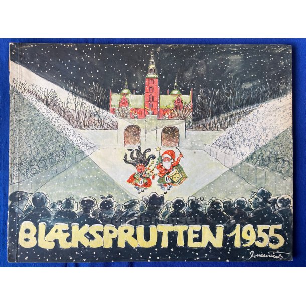 Bl�ksprutten 1955 - Pletter p� bagside !