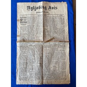 Nyk�bing Avis - Odsherreds Tidende  19 Juli 1909 - Godt brugt !