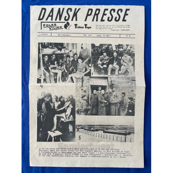 Dansk Presse - Billednummer Maj 1945