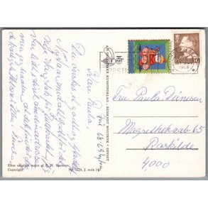 Julemrke 1968 p Postkort