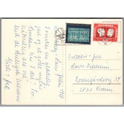 Julemrke 1967 p Postkort