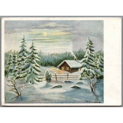 Julemrke 1964 p Postkort