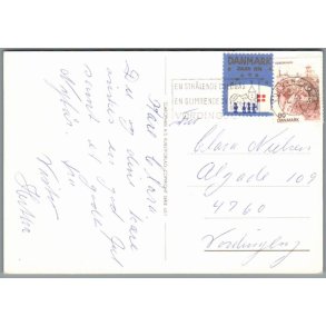 Julemrke 1976 p Postkort