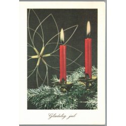 Julemrke 1975 p Postkort