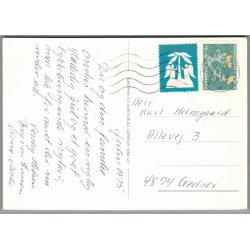 Julemrke 1975 p Postkort