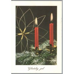 Julemrke 1975 p Postkort