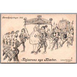 B�rnehj�lpsdagen 1907 -  Kejserens Nye Kl�der - Postkort - Ubrugt