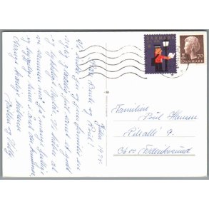 Julemrke 1974 p Postkort