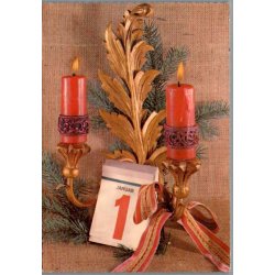 Julem�rke 1972 p� Postkort