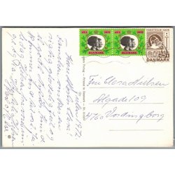 Julem�rke 1972 p� Postkort