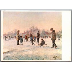 Julemrke 1968 p Postkort