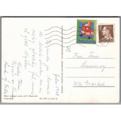 Julemrke 1968 p Postkort