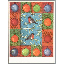 Julemrke 1970 p Postkort