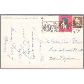 Julemrke 1970 p Postkort
