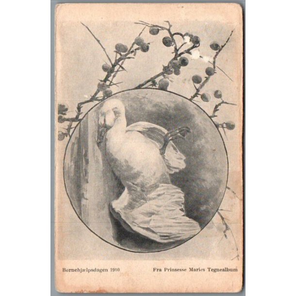 B�rnehj�lpsdagen 1910 - Prinsesse Marie - Postkort - Brugt