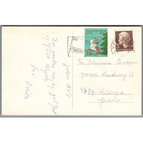 Julem�rke 1980 p� Postkort