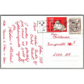 Julem�rke Gigtens Bek�mpelse 1980 p� Postkort