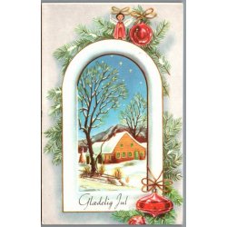 Julem�rke Ydre Mission - Kirkens Korsh�r 1980 p� Postkort