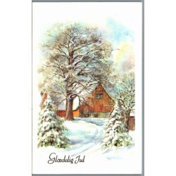 Julemrke 1982 p Postkort