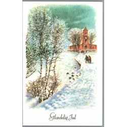 Julemrke 1982 p Postkort