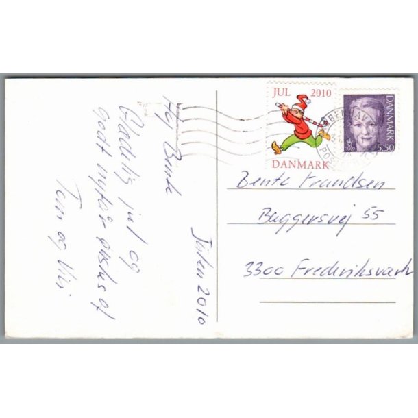 Julemrke 2010 p Postkort