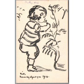 B�rnehj�lpsdagen 1910 - Postkort - Ubrugt