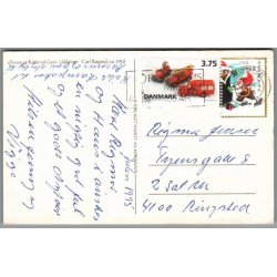Julemrke 1995 p Postkort