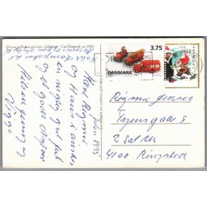 Julemrke 1995 p Postkort