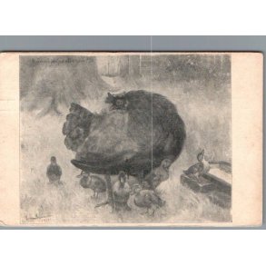 B�rnehj�lpsdagen 1910 - Postkort - Brugt