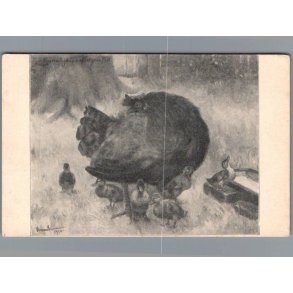 B�rnehj�lpsdagen 1910 - Postkort - Ubrugt