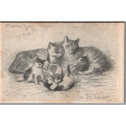 B�rnehj�lpsdagen 1910 - Postkort - Ubrugt