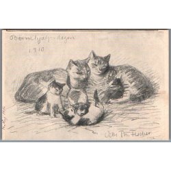 B�rnehj�lpsdagen 1910 - Postkort - Ubrugt