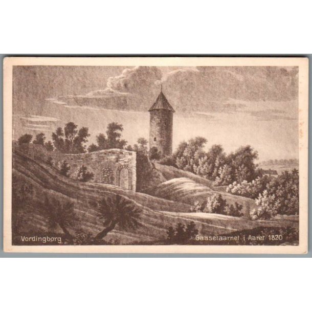 Vordingborg - Gaasetaarnet i Aaret 1820 - Thunes 42975 - Ubrugt