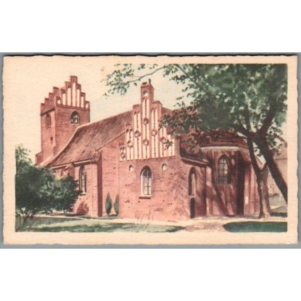 Vordingborg Kirke - Rudolf Olsen u/n - Ubrugt