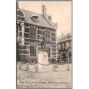 Thisted - Kong Chr. IX Statue p� Storetorv - Brugt