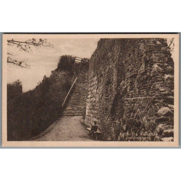 Vordingborg - Parti fra Ruinerne - Thune 40950 - Ubrugt