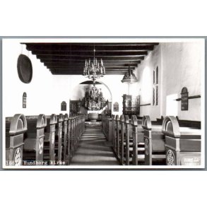 Hundborg Kirke - Postkort - Ubrugt