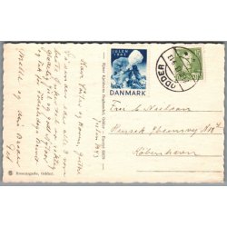 Rosengade - Odder - Chr.Tom Petersen - Postkort - Brugt - Svagt hj�rne !
