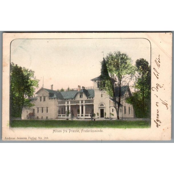 Hilsen fra Prst - Frederiksminde - S. Jensen 284 - Brugt