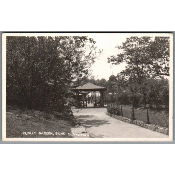 Shanghai - Public Garden - Kina - Postkort - Ubrugt