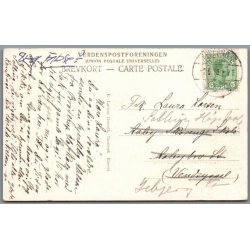 Hilsen fra Brderup Hjskole - E. Larsen u/n - Brugt - Svagt hjrne !