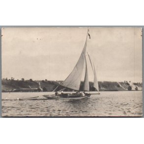 Sejlskib - Postkort - Ubrugt