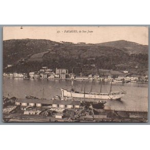 Sejlskib San Juan - Postkort - Ubrugt