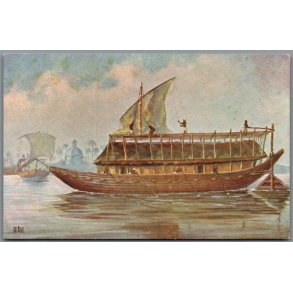 Segelboot von Sumatra - Indonesien - Postkort - Ubrugt